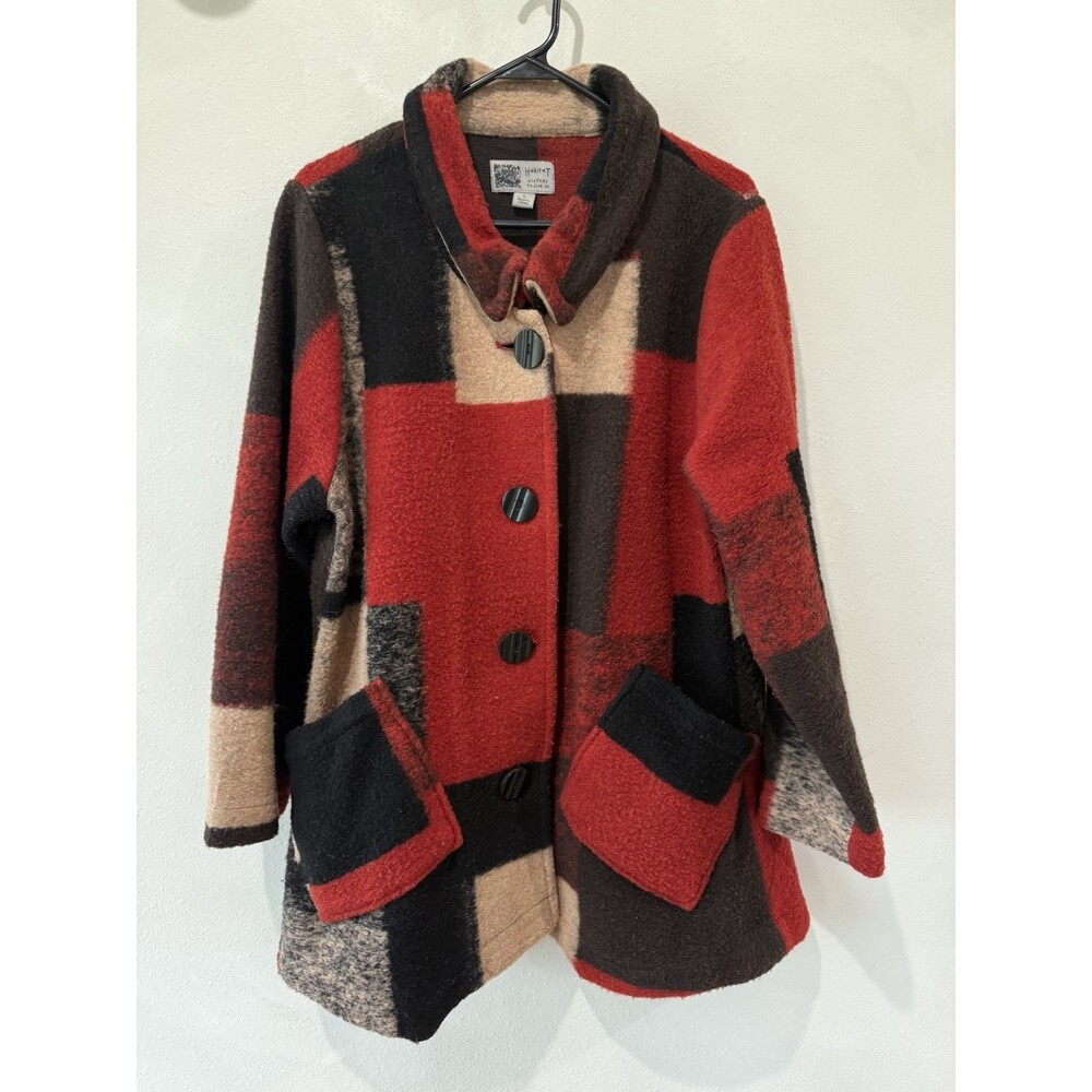 Habitat Clothes to Live In Women’s Wool Blend Jacket Large
